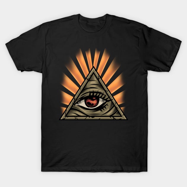 EYE OF HORUS T-Shirt by Tee Trends